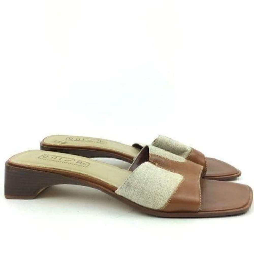 New Unisa Heels Size 8 AA Leather Vintage 80s 90s